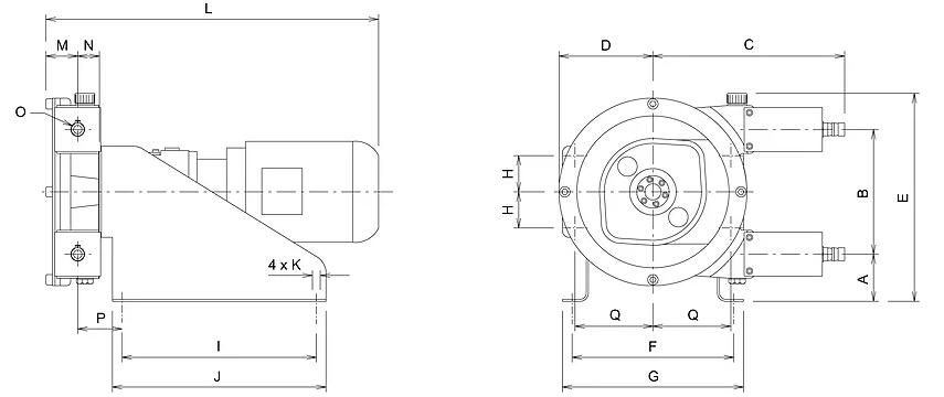 Albin軟管泵ALH05結(jié)構(gòu)圖.jpg Albin軟管泵ALH05 / ALH10 / ALH15 / ALH20結(jié)構(gòu)圖